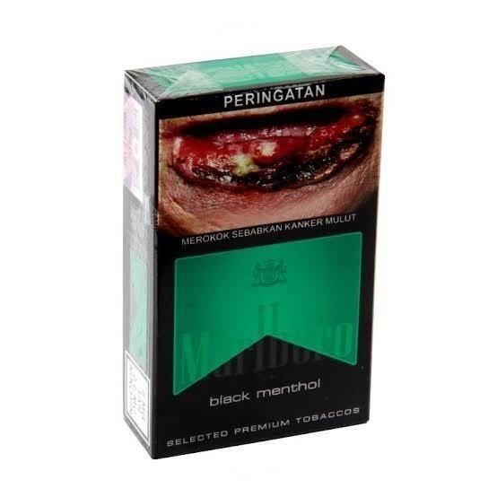 marlboro black menthol cigarette