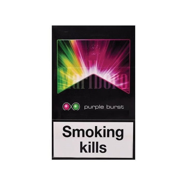 Marlboro Purple Burst Cigarette Pack