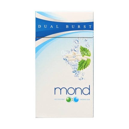 double mint cigarette Mond Dual Burst Gum Mint