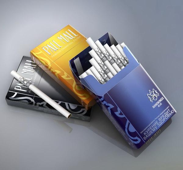 pall mall nano kings cigarette pack opened