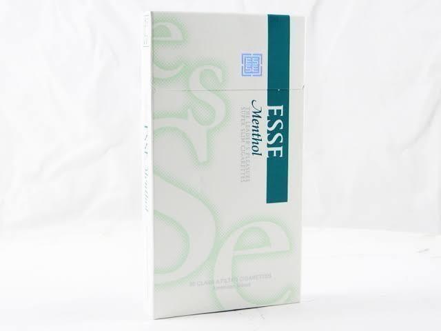 Esse menthol cigarette carton