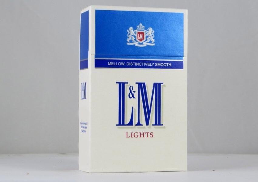 LM blue cigarette