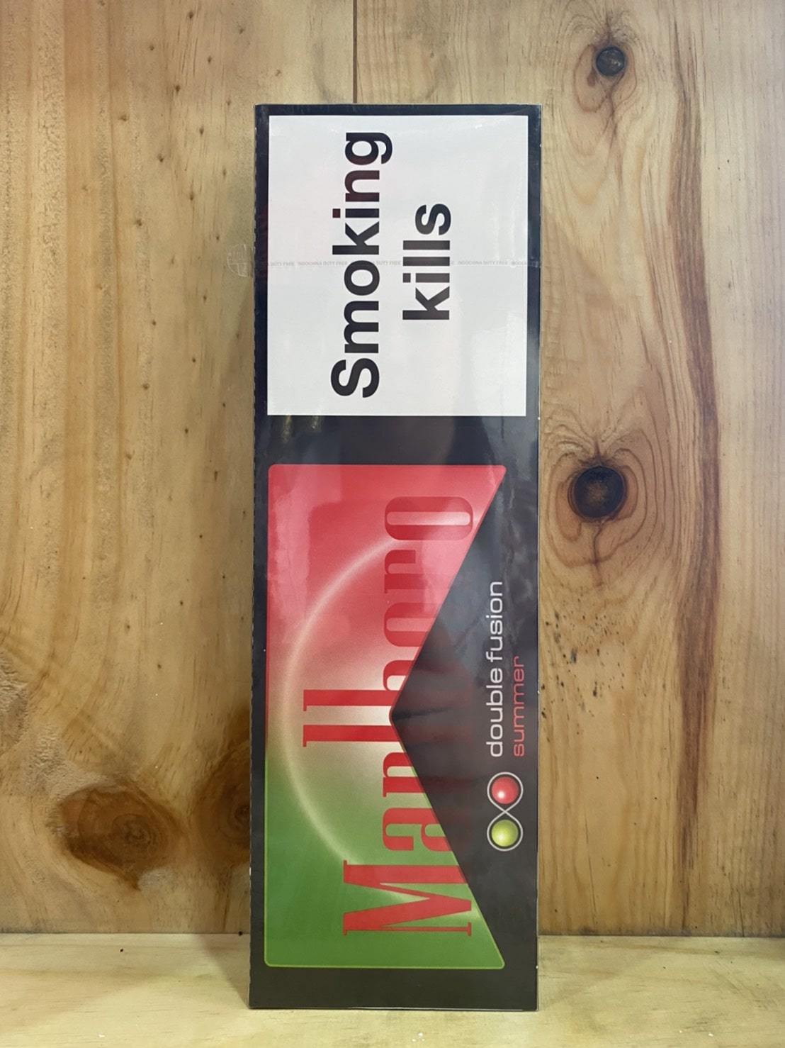 Marlboro double fusion cigarette carton