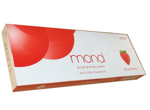 mond cigarette strawberry carton box