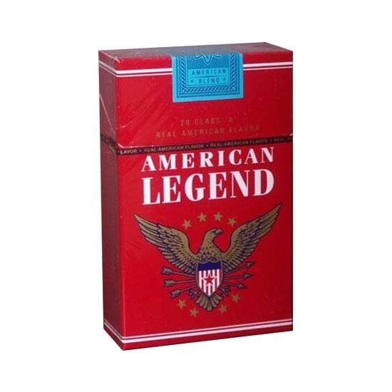 American legend Cigarette box