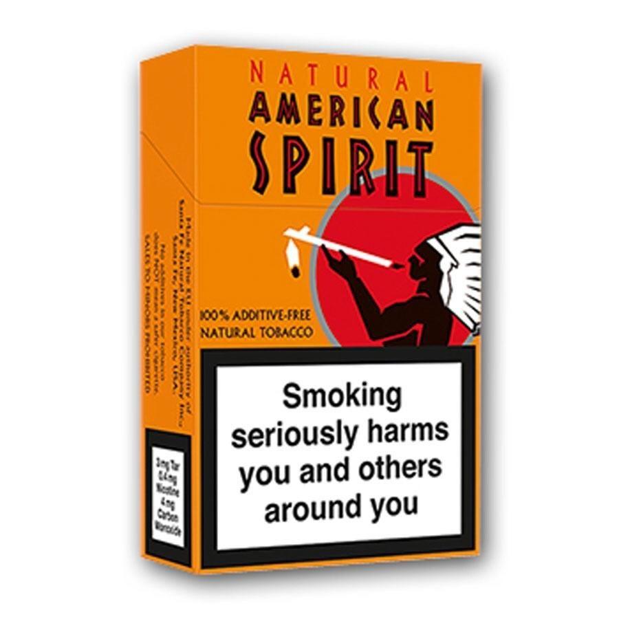 American Spirit Orange cigarette
