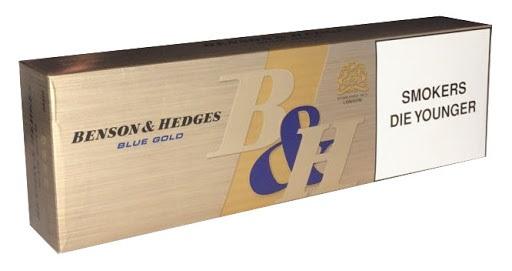 Benson & Hedges Blue Gold Carton