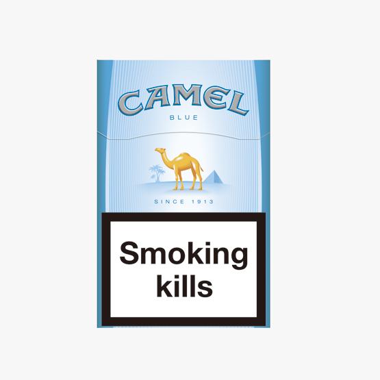 camel blue cigarette pack