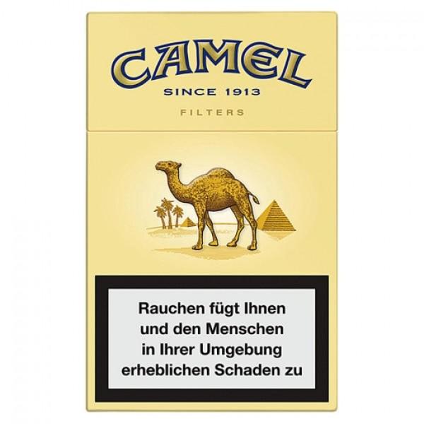 camel yellow cigarette pack