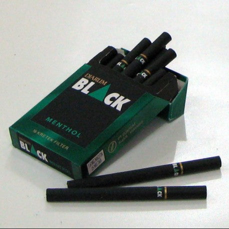 Djarum Black Menthol opened sticks