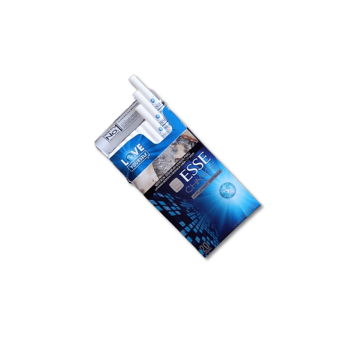 esse change applemint capsule cigarette opened