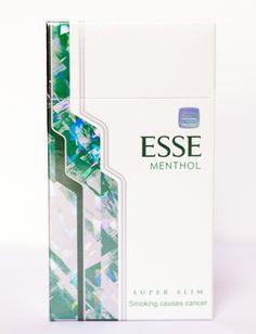 Esse menthol cigarette pack
