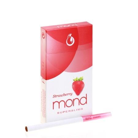mond strawberry cigarette pack