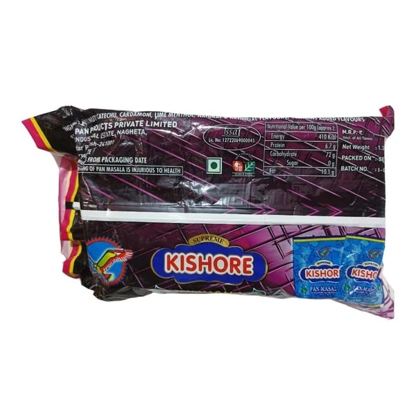 Kishor Pan Masala Back