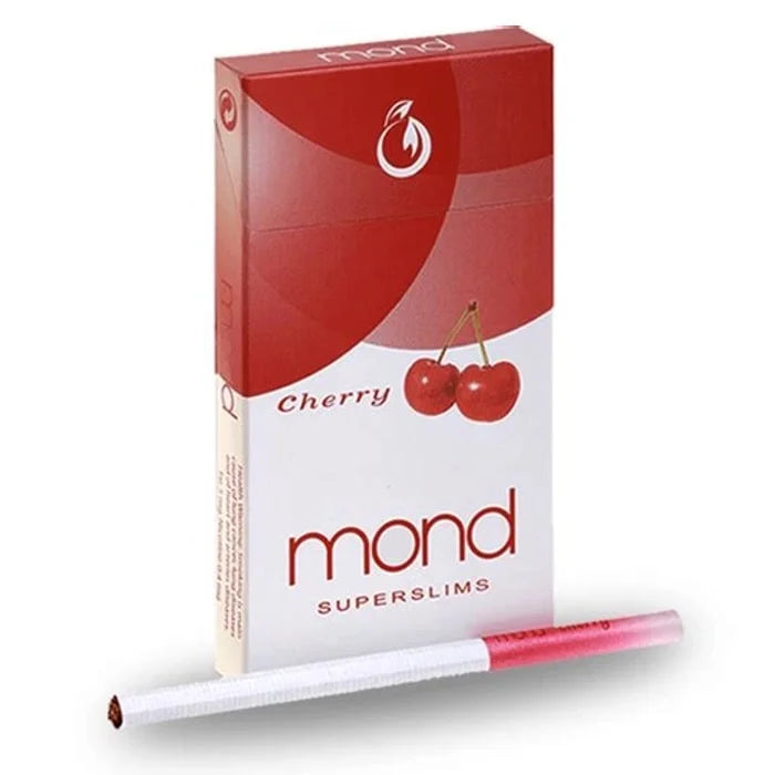 mond cherry cigarette pack