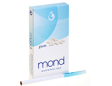 mond gum cigarette pack